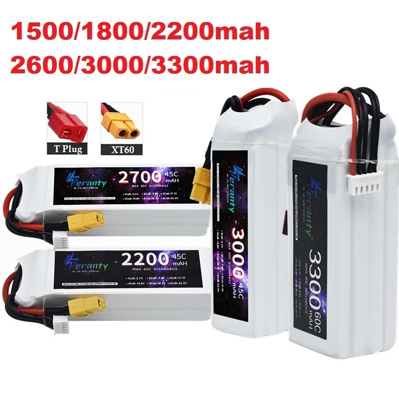Drone Battery Li-Ion - 4S LiPo Battery 14.8V 1500mah 1800mAh