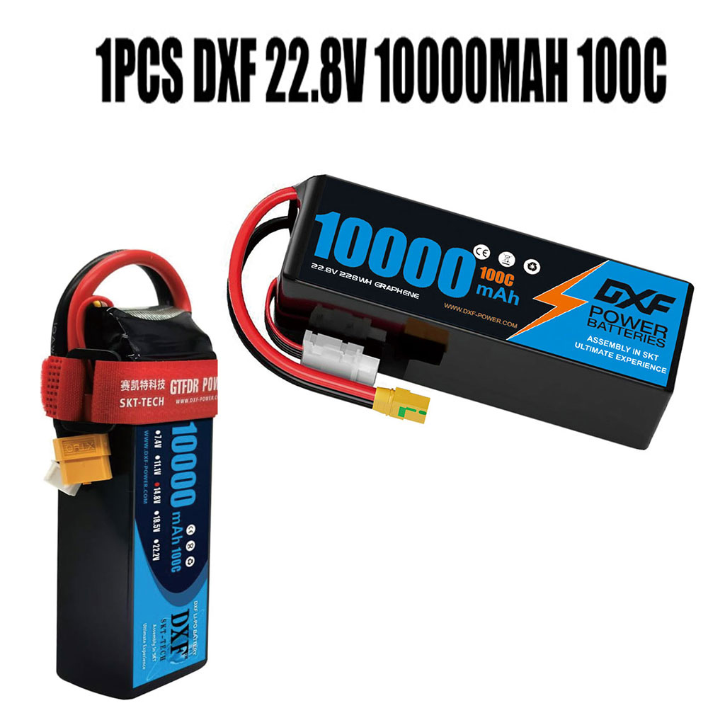 Drone Battery 6S - DXF 6S Lipo Battery 10000mAh 22.2V
