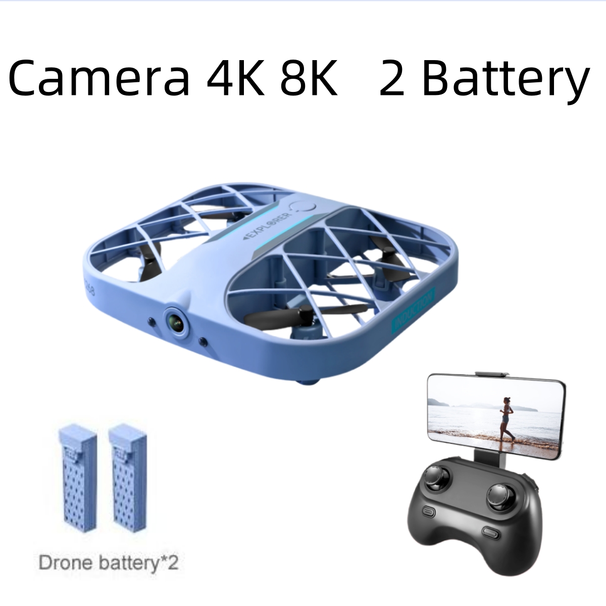 Drone Battery Box - JJRC H107 FPV RC Drone with