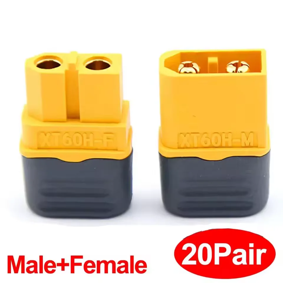 Drone Battery Connector - 5 Pairs XT60H Connector Plug with