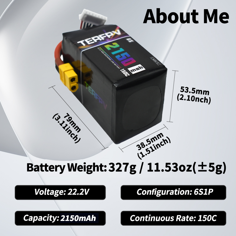 TERFPV Lipo Battery 6S 22.2V 1 - Drone Battery Lipo review and price
