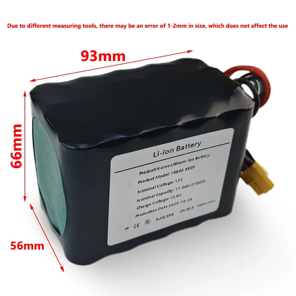 3S5P 12V 17.5Ah High Capacity  - Drone Battery Li-Ion review and price