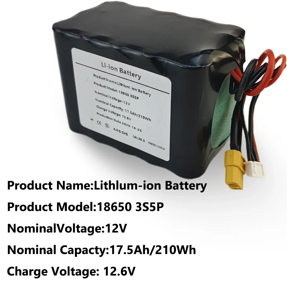 3S5P 12V 17.5Ah High Capacity  - Drone Battery Li-Ion review and price