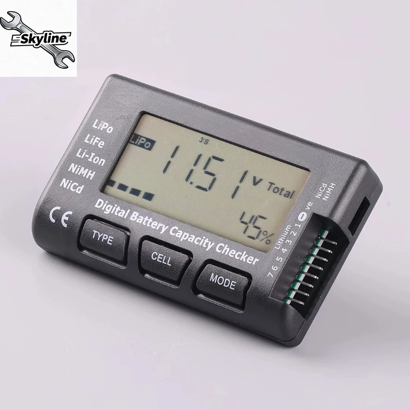 1-8S LiPo Battery Voltage Test - Drone Battery Voltage Checker review and price