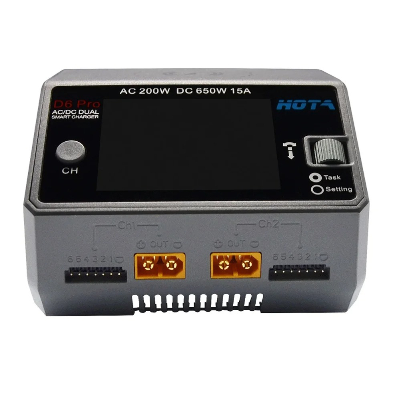 D6 Pro Black AC 200W DC 2x325W - Drone Battery Smart review and price