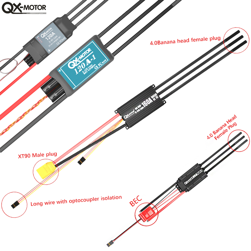 QX-MOTOR Brushless ESC series  - Drone Battery Plate review and price