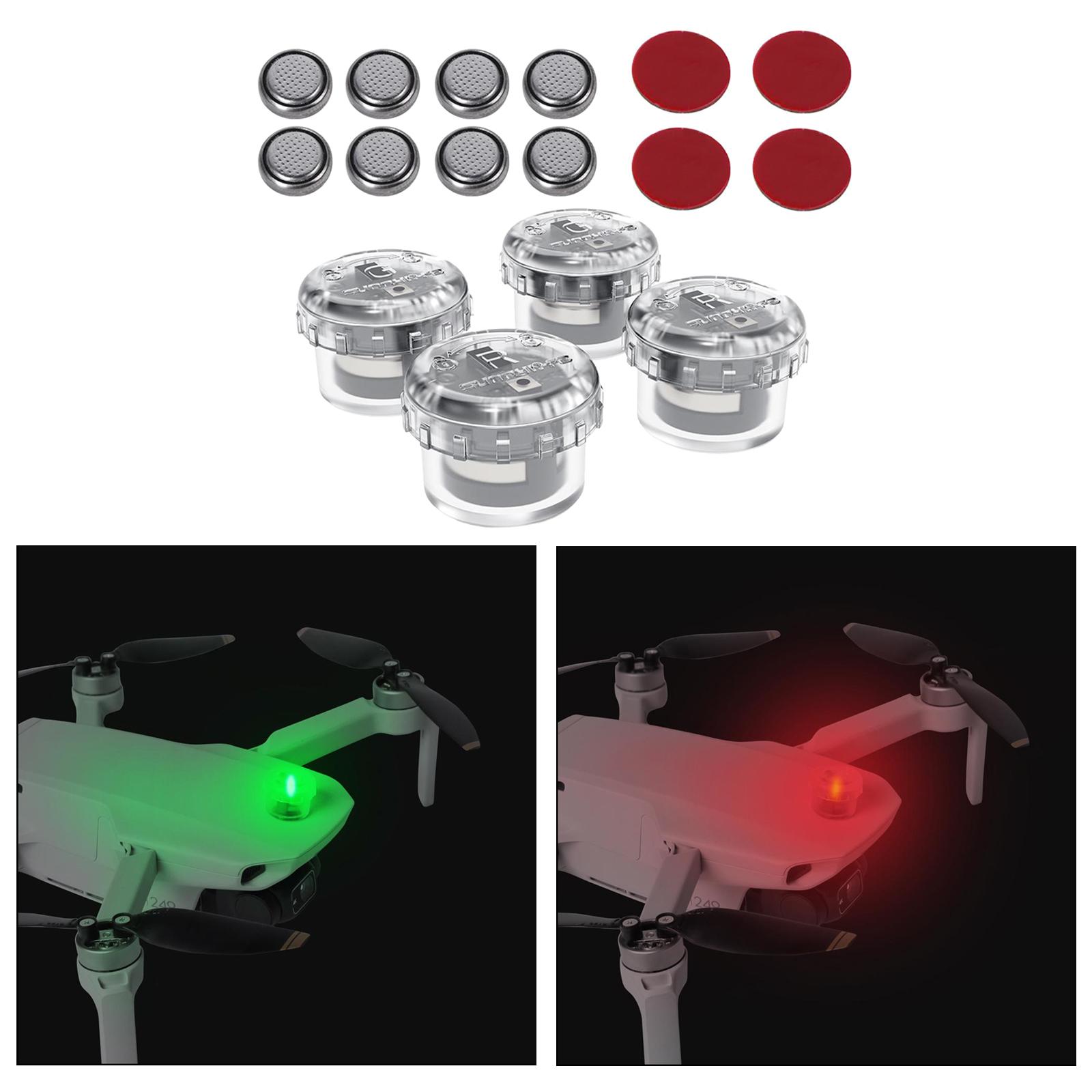 4x LED Night Flight Light Sign - Drone Battery Alarm review and price