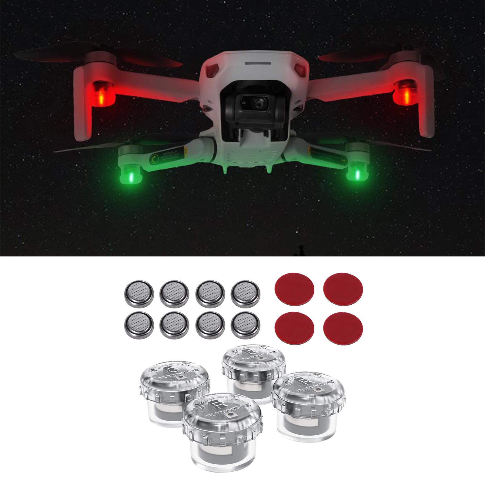 4x LED Night Flight Light Sign - Drone Battery Alarm review and price