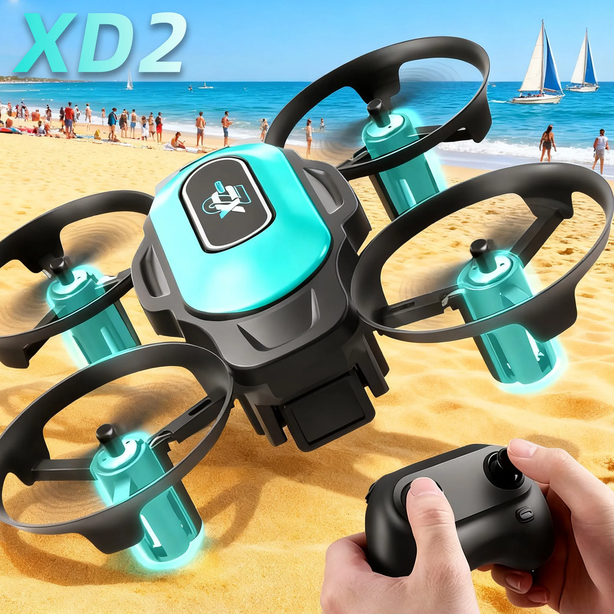 XD2 Mini Drone, 360° Stunt Fli - Drone Battery Box review and price