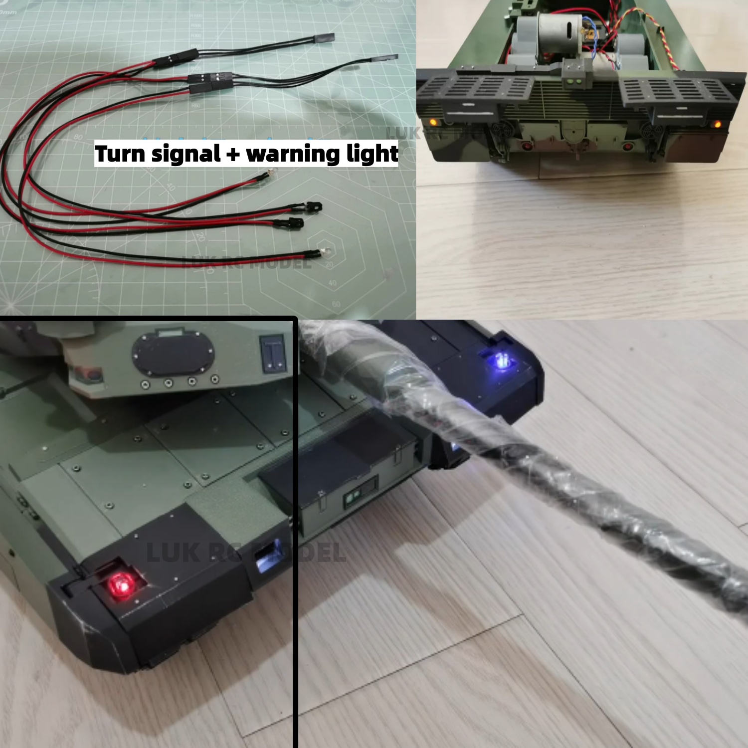 Upgraded Rear Lighting For HL  - Drone Battery Alarm review and price