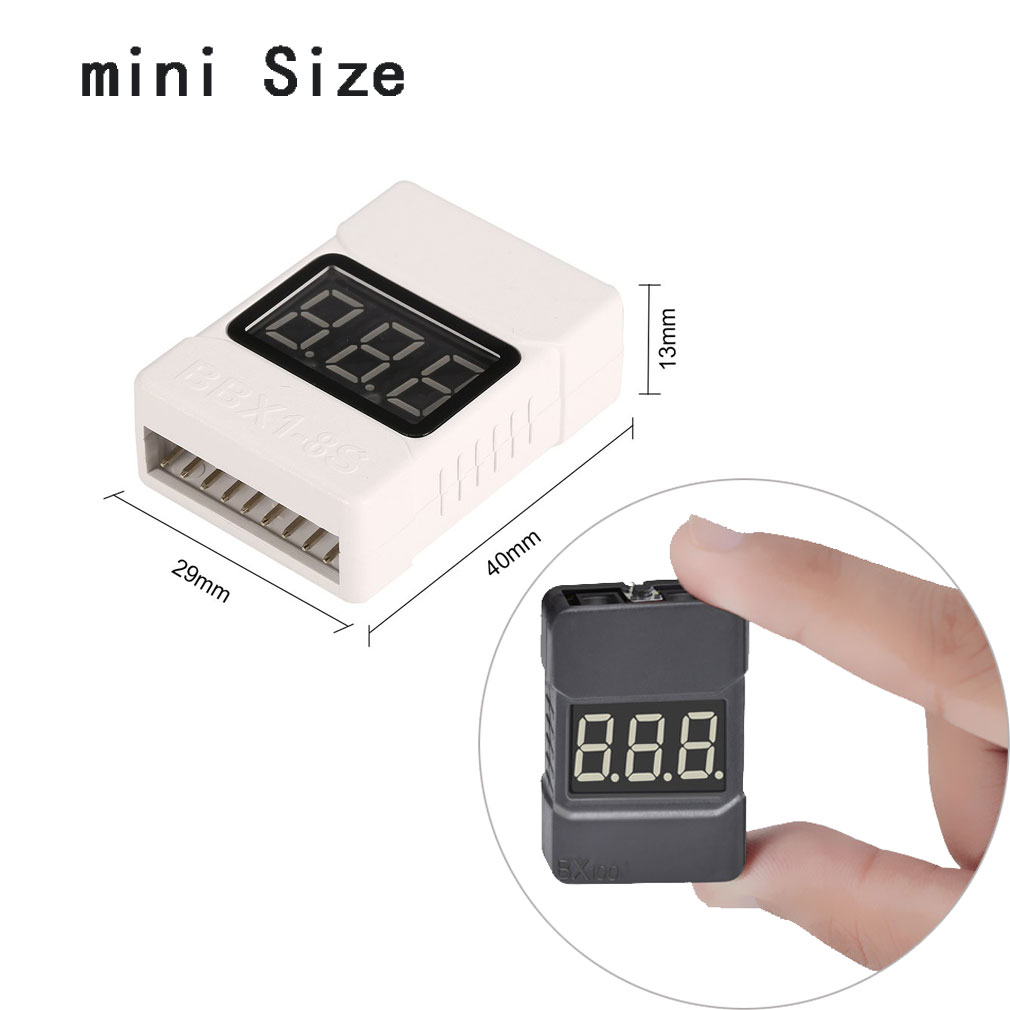 1-8S Lipo Battery Voltage Test - Drone Battery Voltage Checker review and price