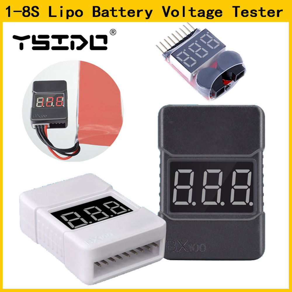 1-8S Lipo Battery Voltage Test - Drone Battery Voltage Checker review and price