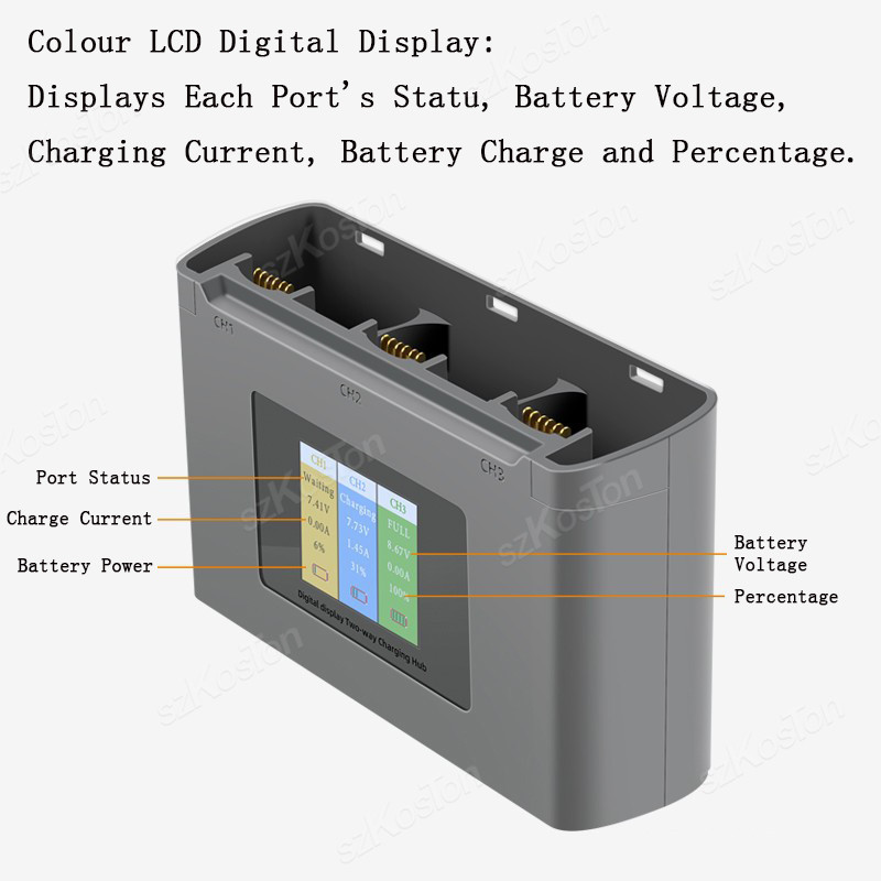 For DJI Mavic Mini 2/SE Mini 4 - Drone Battery Balance Charger review and price