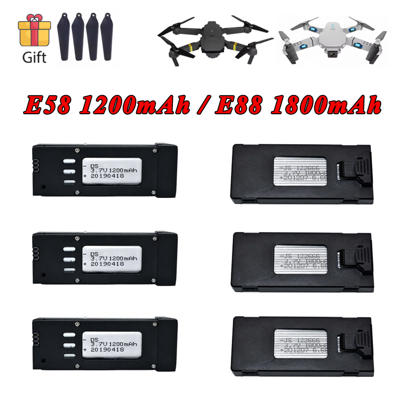 3.7V 1200mAh 1800mAh Lipo Batt - Drone Battery Li-Ion review and price