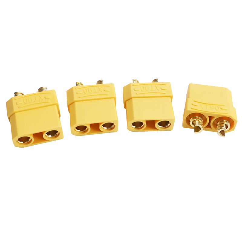 4Pcs Yellow XT90 Plug Male Fem - Drone Battery Connector review and price