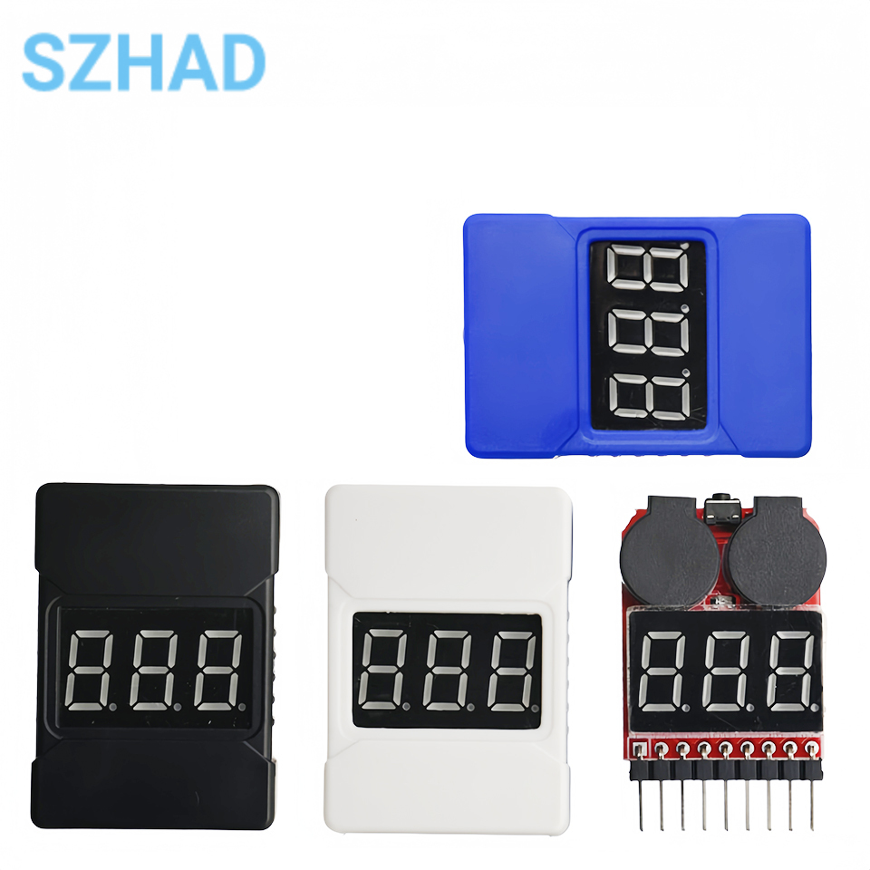 1-8S LiPo Battery Voltage Test - Drone Battery Voltage Checker review and price