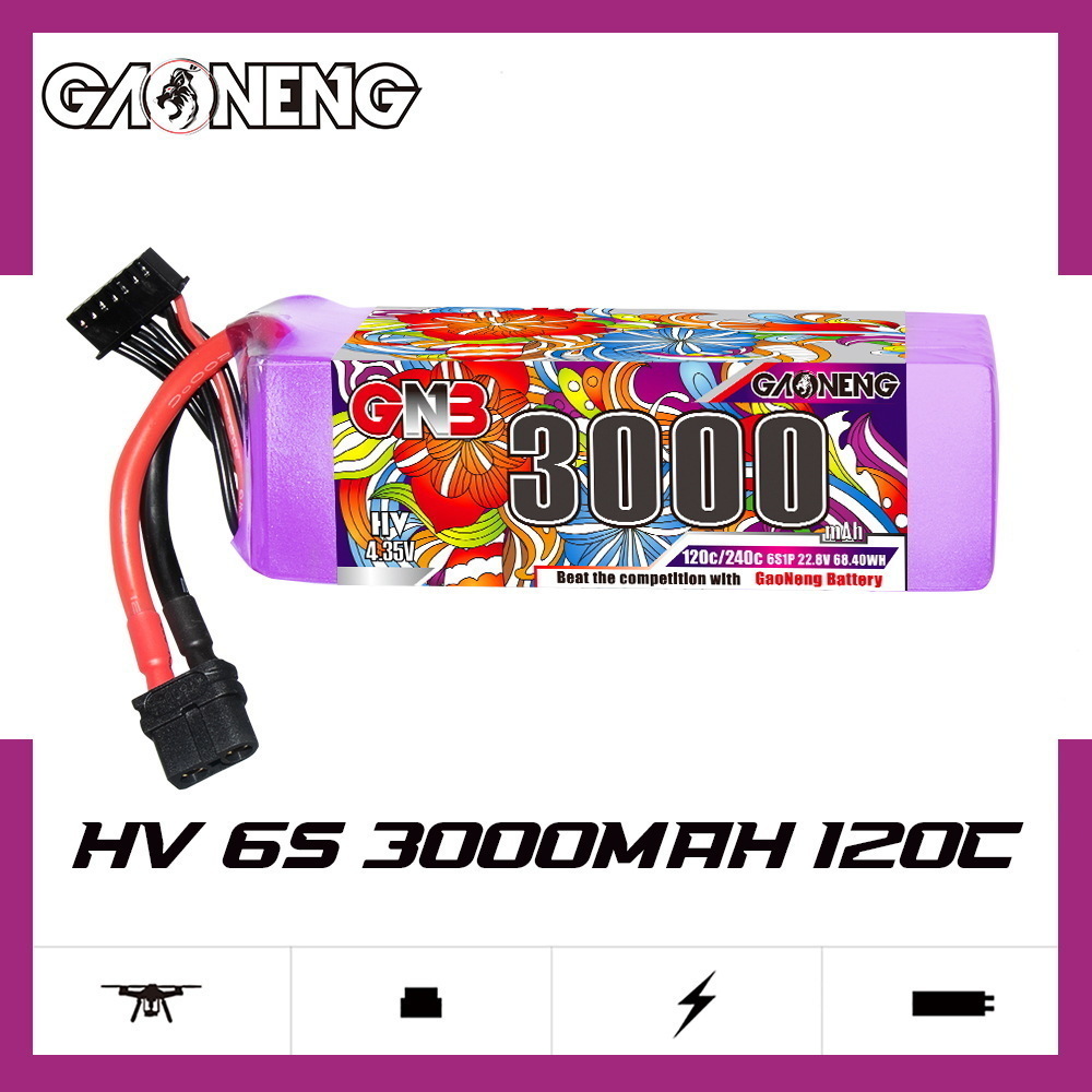 GNB Lipo Battery 6S 22.8V 3000 - Drone Battery Lipo review and price