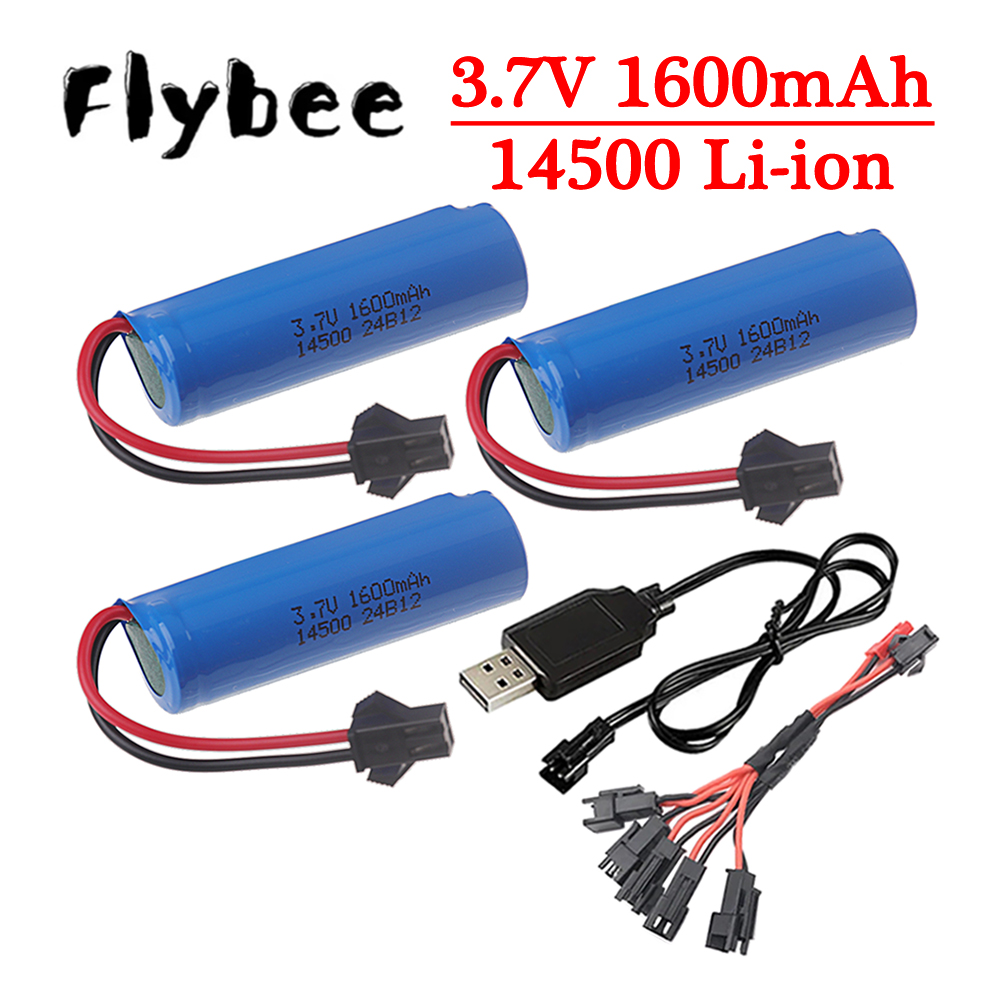 Original 3.7v 14500 1600mAh Li - Drone Battery Li-Ion review and price