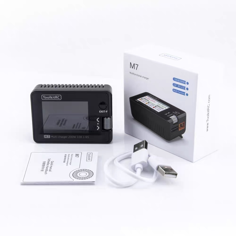For ToolkitRC M7 200W 10A DC C - Drone Battery Voltage Checker review and price
