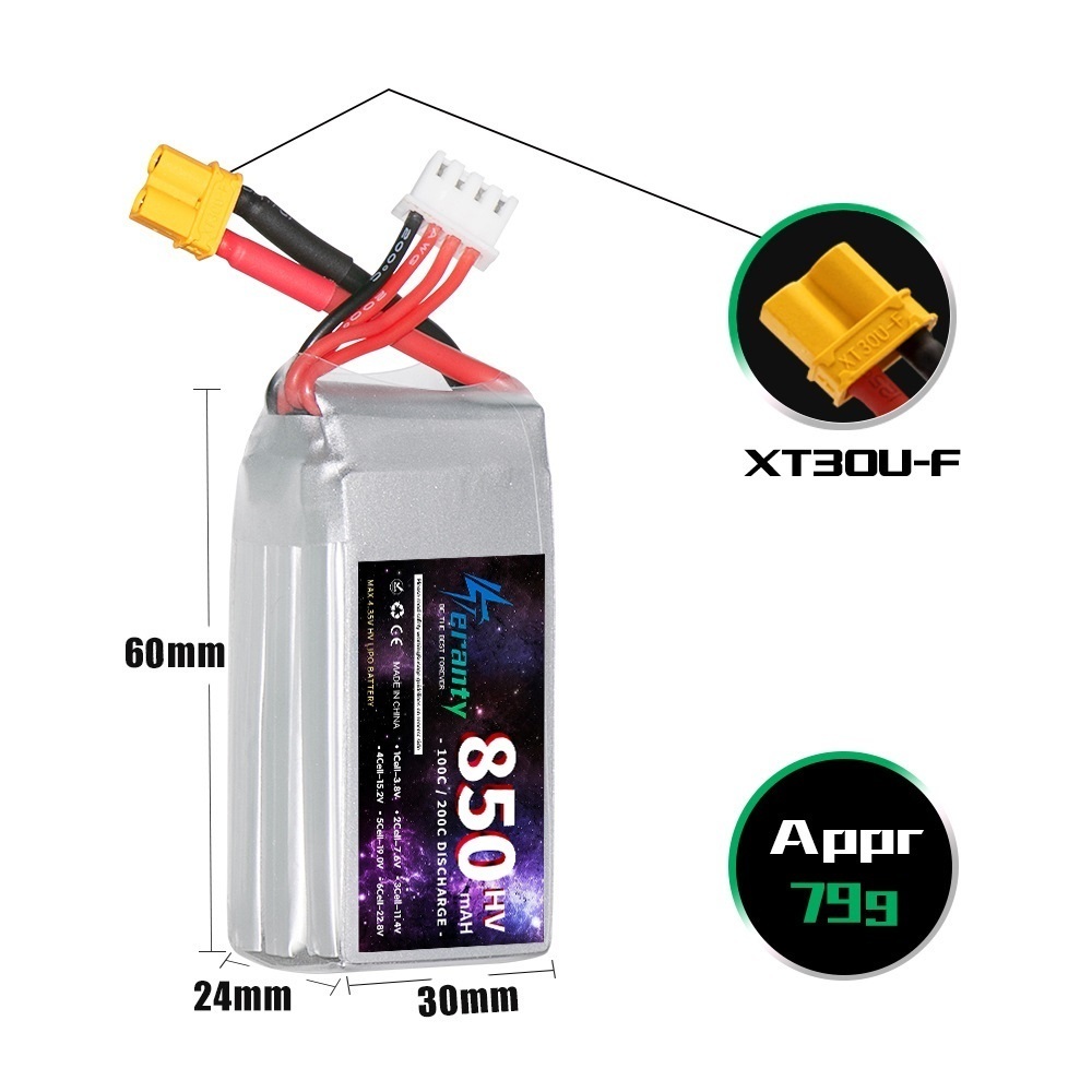 1/2/3PCS TERANTY 3S 11.4V Lipo - Drone Battery Lipo review and price